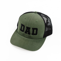 DAD (Varsity) - Multiple Color Options - Snapback Hat