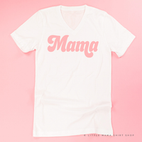 Mama (Retro) - Pink Design - Unisex Tee