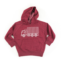 Trucks N' Things Minimalist Design - (Choose Your Vehicle) - Child Hoodie