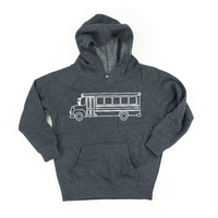 Trucks N' Things Minimalist Design - (Choose Your Vehicle) - Child Hoodie
