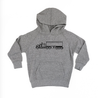 Trucks N' Things Minimalist Design - (Choose Your Vehicle) - Child Hoodie