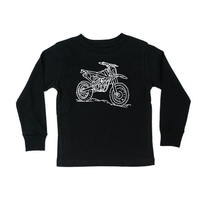 Trucks N' Things Minimalist Design - (Choose Your Vehicle) - Child Long Sleeve Tee