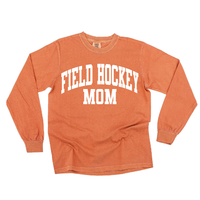 Varsity Style - Sports Moms - (Choose Your Sport) - Long Sleeve Comfort Colors Tee