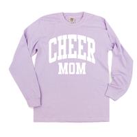 Varsity Style - Sports Moms - (Choose Your Sport) - Long Sleeve Comfort Colors Tee