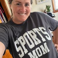 Varsity Style - Sports Moms - (Choose Your Sport) - Comfort Colors Tee