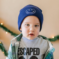 Smiley Face - Child Beanie