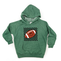 Checkers Smiley - (Choose Your Sports Ball) - Child Hoodie