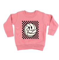 Checkers Smiley - (Choose Your Sports Ball) - Child Sweater
