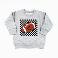 Checkers Smiley - (Choose Your Sports Ball) - Child Sweater