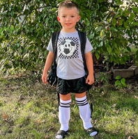 Checkers Smiley - (Choose Your Sports Ball) - Child Tee
