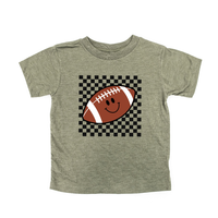 Checkers Smiley - (Choose Your Sports Ball) - Child Tee