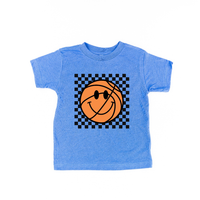 Checkers Smiley - (Choose Your Sports Ball) - Child Tee