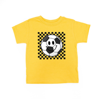 Checkers Smiley - (Choose Your Sports Ball) - Child Tee