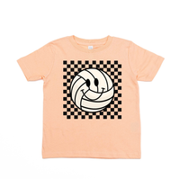 Checkers Smiley - (Choose Your Sports Ball) - Child Tee