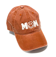 Mom (Smile O) - Adult Baseball Cap