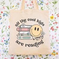 Book Lover Totes - (Multiple Design options)
