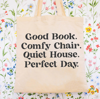 Book Lover Totes - (Multiple Design options)
