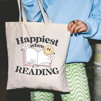 Book Lover Totes - (Multiple Design options)