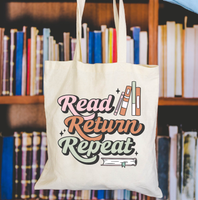 Book Lover Totes - (Multiple Design options)