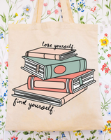 Book Lover Totes - (Multiple Design options)