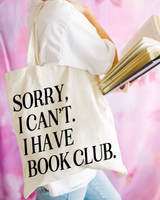 Book Lover Totes - (Multiple Design options)