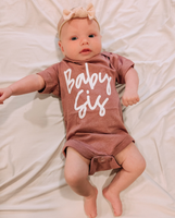 Baby Sis (Cursive) - Child Tee