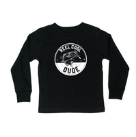 Reel Cool _____ - (Choose Your Kid) - Child Long Sleeve Tee