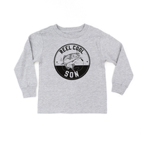 Reel Cool _____ - (Choose Your Kid) - Child Long Sleeve Tee