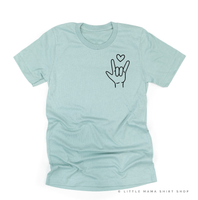 Sign Language - I Love You - Unisex Tee