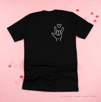 Sign Language - I Love You - Unisex Tee