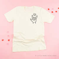Sign Language - I Love You - Unisex Tee