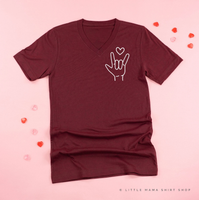 Sign Language - I Love You - Unisex Tee