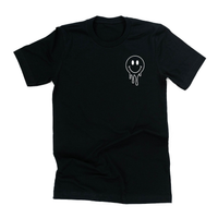 Living My Best Counselor Life - Melty Smiley (pf & b) - Unisex Tee