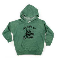 We Ride at Dawn - (Choose Your Mower) - Child Hoodie
