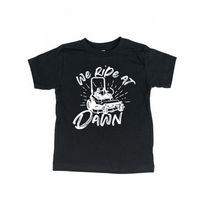 We Ride at Dawn - (Choose Your Mower) - Child Tee