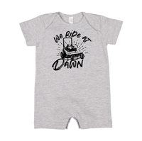 We Ride at Dawn - (Choose Your Mower) - Shorts Romper