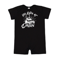 We Ride at Dawn - (Choose Your Mower) - Shorts Romper