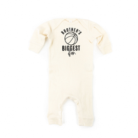 Brother's Biggest Fan - (Choose your Sport) - Baby Sleeper