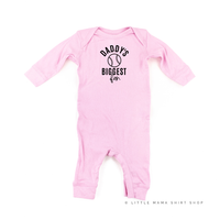 Daddy's Biggest Fan - (Choose your Sport) - Baby Sleeper