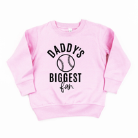 Daddy's Biggest Fan - (Choose your Sport) - Child Sweater
