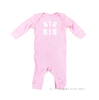 Varsity 'Sis' Sibling Tees - (Choose Your Role) - Baby Sleeper