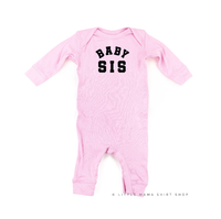 Varsity 'Sis' Sibling Tees - (Choose Your Role) - Baby Sleeper