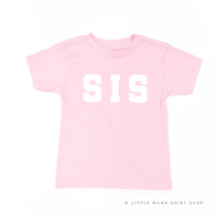 Varsity 'Sis' Sibling Tees - (Choose Your Role) - Child Tee