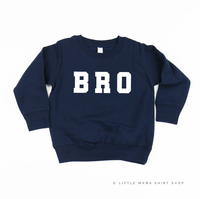 Varsity 'Bro' Sibling Tees - (Choose Your Role) - Child Sweater