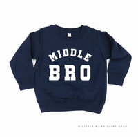 Varsity 'Bro' Sibling Tees - (Choose Your Role) - Child Sweater