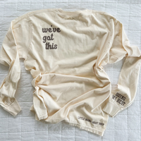 Motherhood - Surviving Not Thriving - Doing My Best - (Our 2024 Mantra) - LMSS® Exclusive - LONG SLEEVE Comfort Colors Tee