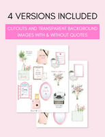 Self Love Quote Sticker Pack