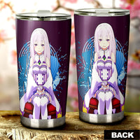 Sexy Girl Emilia Tumbler Cup Custom Car Accessories