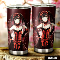 Sexy Girl Kurumi Tokisaki Tumbler Cup Custom Date A Live Car Accessories