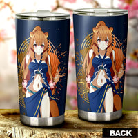 Sexy Girl Raphtalia Tumbler Cup Custom Shield Hero Car Accessories